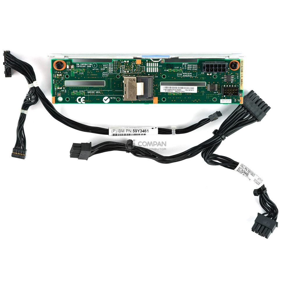 59Y3915 IBM BACKPLANE 4BAY 2.5 SFF FOR X3550 M3 81Y6699, 69Y4574